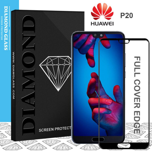 Verre trempé Huawei P20 - Protection écran DIAMOND HD intégrale 3D