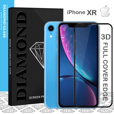 Vitre protection / Verre trempé incurvé 3D Iphone XR
