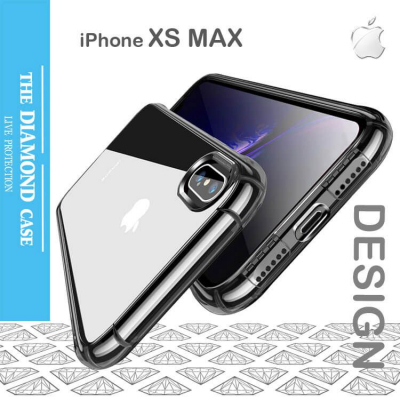 Coque de protection silicone iPhone XS MAX - Antichoc Transparente