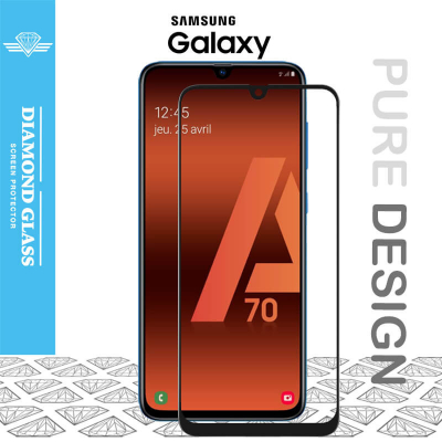Verre trempé Samsung Galaxy A70 - Protection écran DIAMOND GLASS HD3