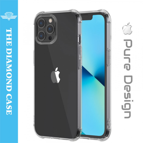 Coque iPhone 12 Pro Max - Silicone transparent - DIAMOND