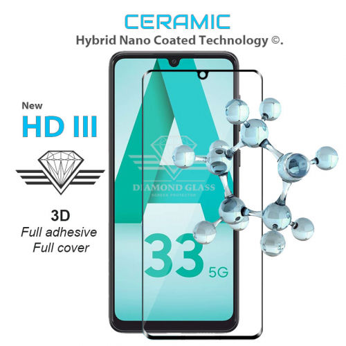 Verre trempé Samsung Galaxy A33 - Protection écran DIAMOND GLASS HD3