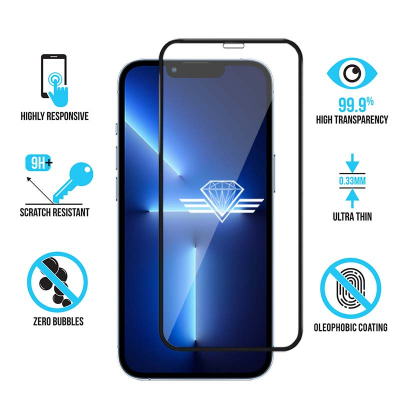 Protection d'écran Verre Trempé iPhone 11 Pro Max - DIAMOND GLASS HD3