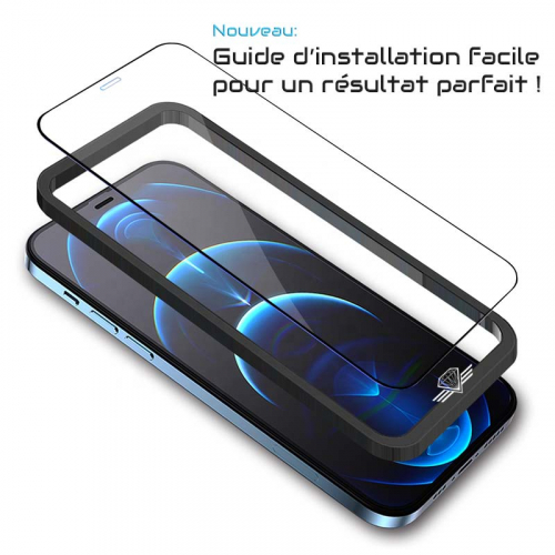 Casecentive Vitre de protection en verre trempé 2D iPhone 12 Mini