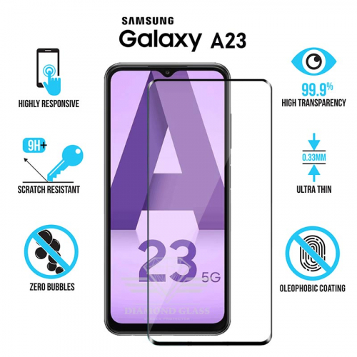 Verre trempé Samsung Galaxy A23 - Protection écran DIAMOND GLASS