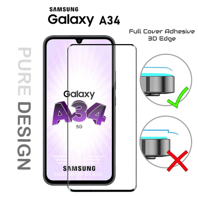 Protection d'écran en verre trempé pour Samsung Galaxy A34 (5G