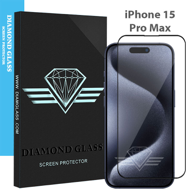 Verre trempé iPhone 15 Pro Max - Protection écran DIAMOND GLASS - CERAMIC
