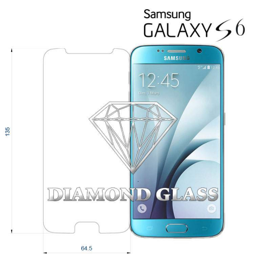 Film protection d'écran en verre trempé Samsung Galaxy S6