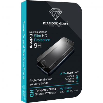 Protection d'écran en verre trempé Diamond Glass HD LG G4