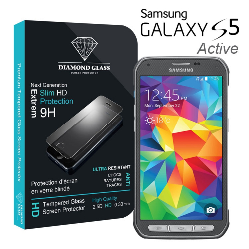 Film Protection d'écran en verre trempé - Samsung Galaxy S5 Active