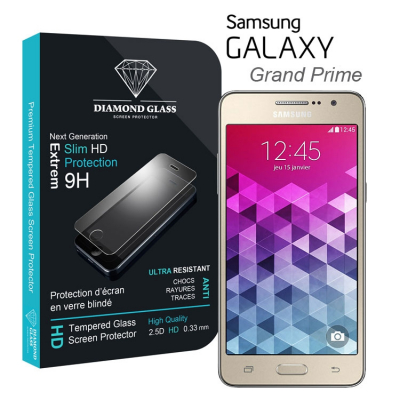 Protection d'écran en verre trempé Diamond Glass HD Samsung Galaxy Grand  Prime