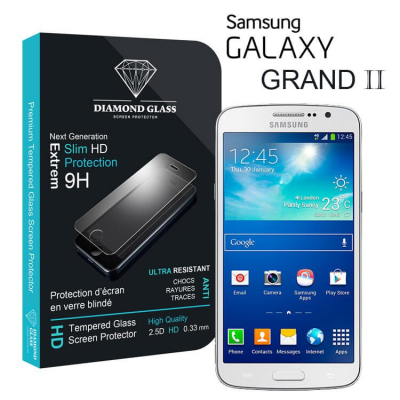 Protection d'écran en verre trempé Diamond Glass HD Samsung Grand 2