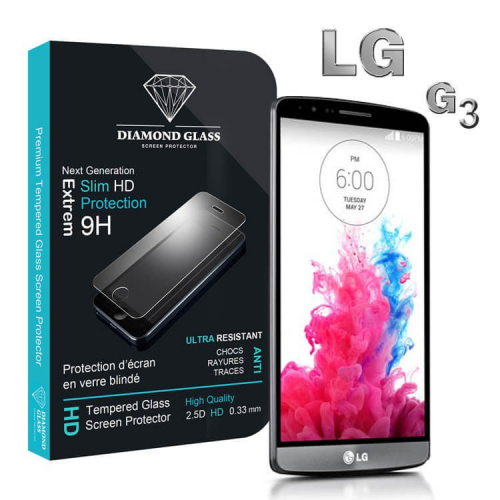 Film protection d'écran en verre trempé - LG G3