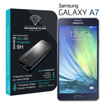 Film protection d'écran en verre trempé Diamond Glass HD Samsung A7