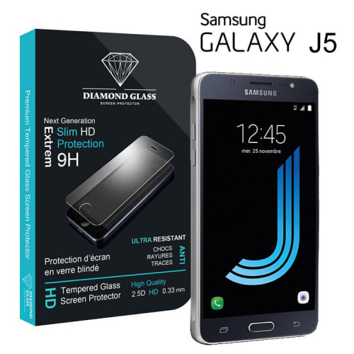 Film protection d'écran en verre trempé - Samsung Galaxy J5 - 2015