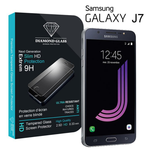 Film protection d'écran en verre trempé - Samsung Galaxy J7